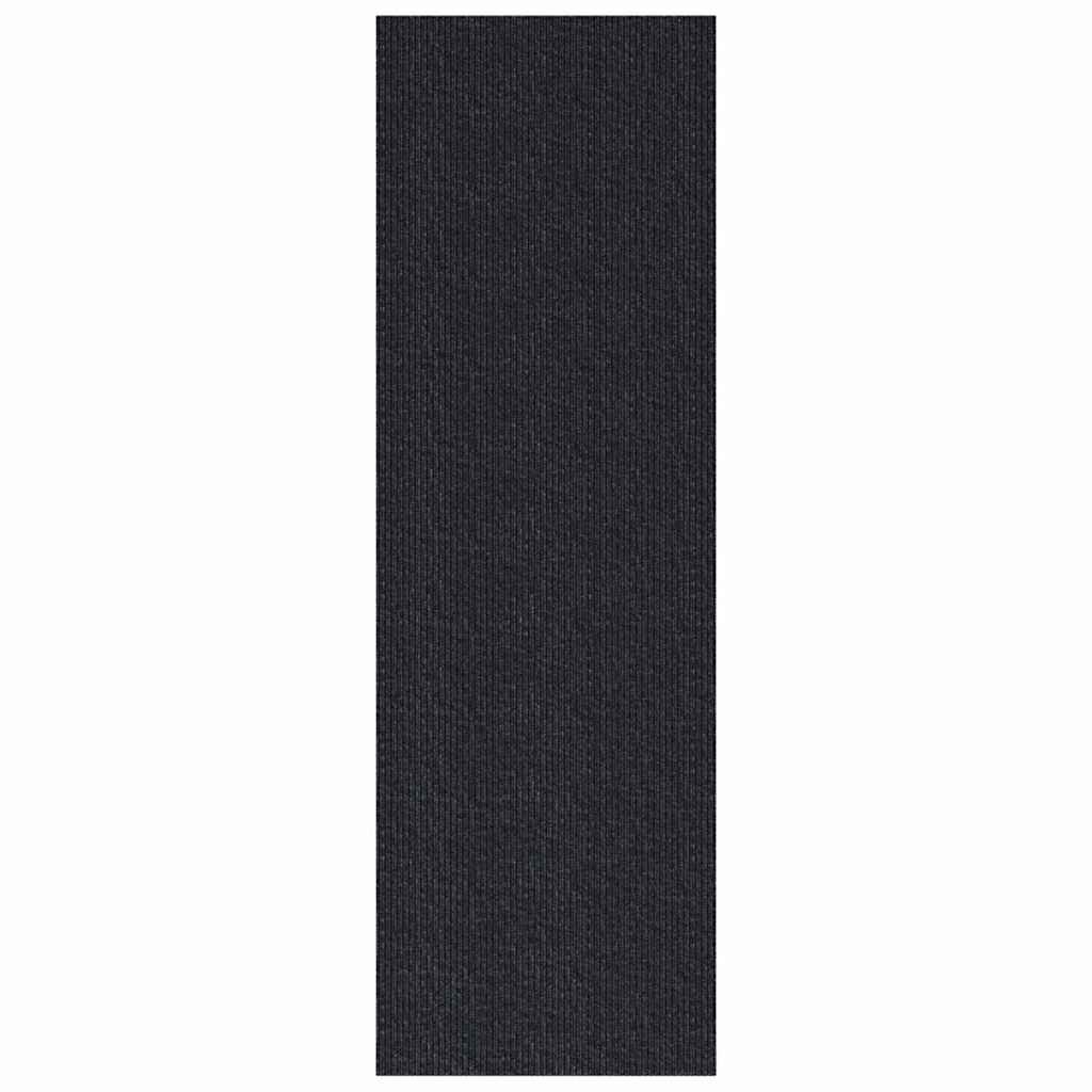 Runner de Alfombra Gris 80 x 150 cm tela