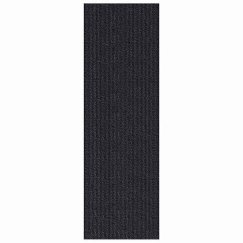 Runner de Alfombra Antracita 80 x 200 cm tela