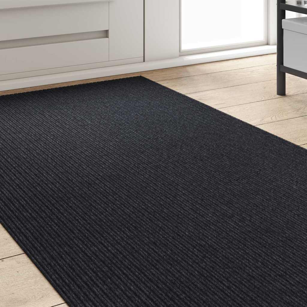 Runner de Alfombra Gris 80 x 150 cm tela