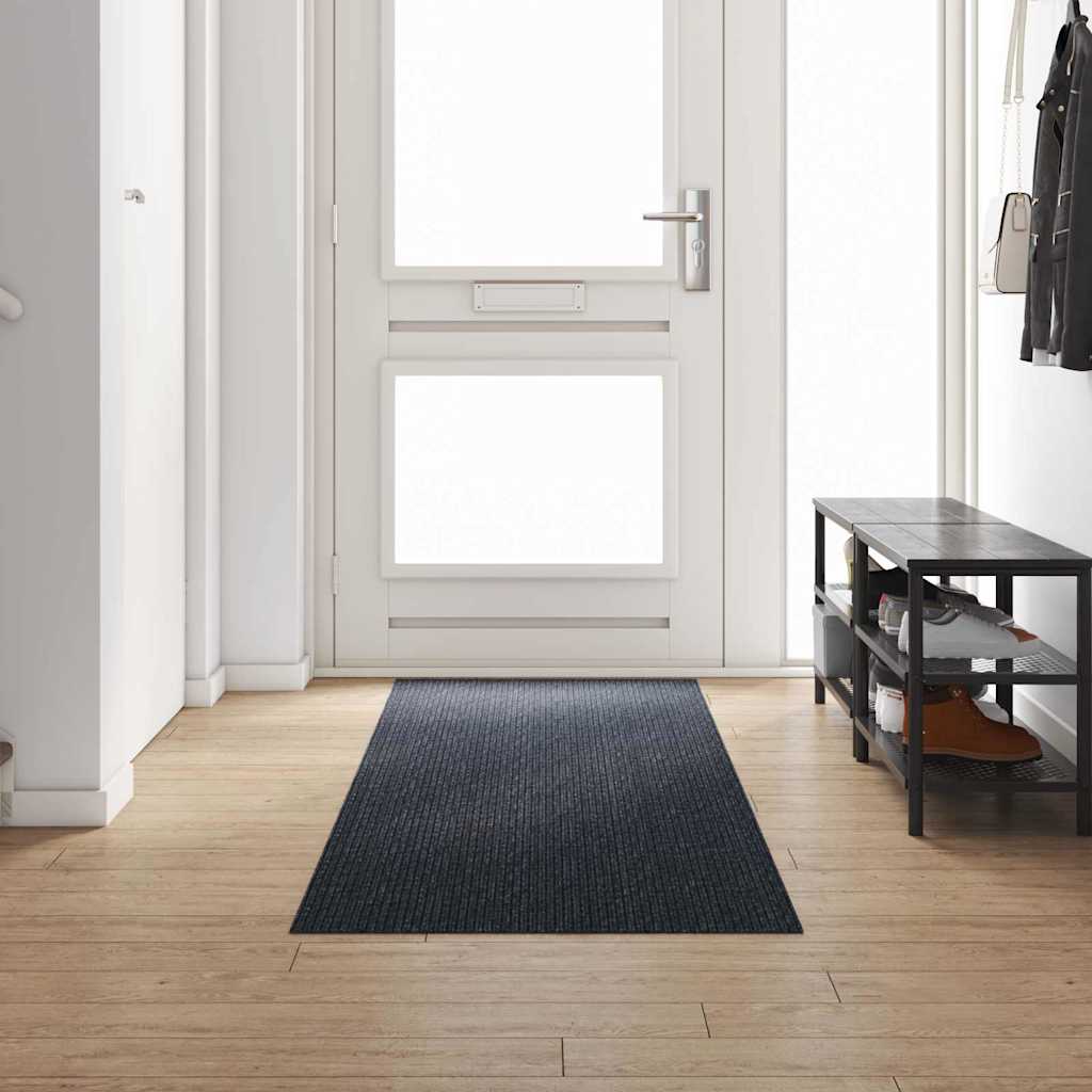 Runner de Alfombra Gris 80 x 150 cm tela