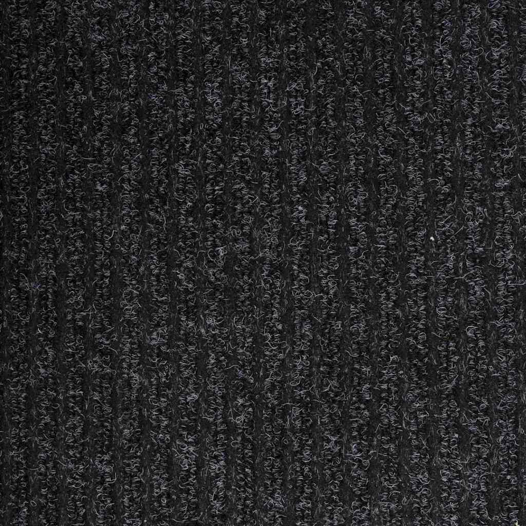 Runner de Alfombra Gris 80 x 150 cm tela