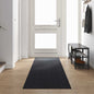 Runner de Alfombra Antracita 80 x 200 cm tela