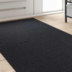 Runner de Alfombra Gris 80 x 150 cm tela