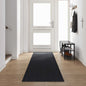 Runner de Alfombra Antracita 80 x 200 cm tela