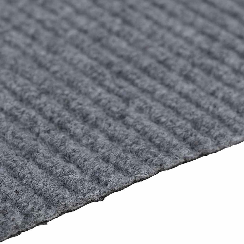 Runner de Alfombra Gris 80 x 150 cm tela