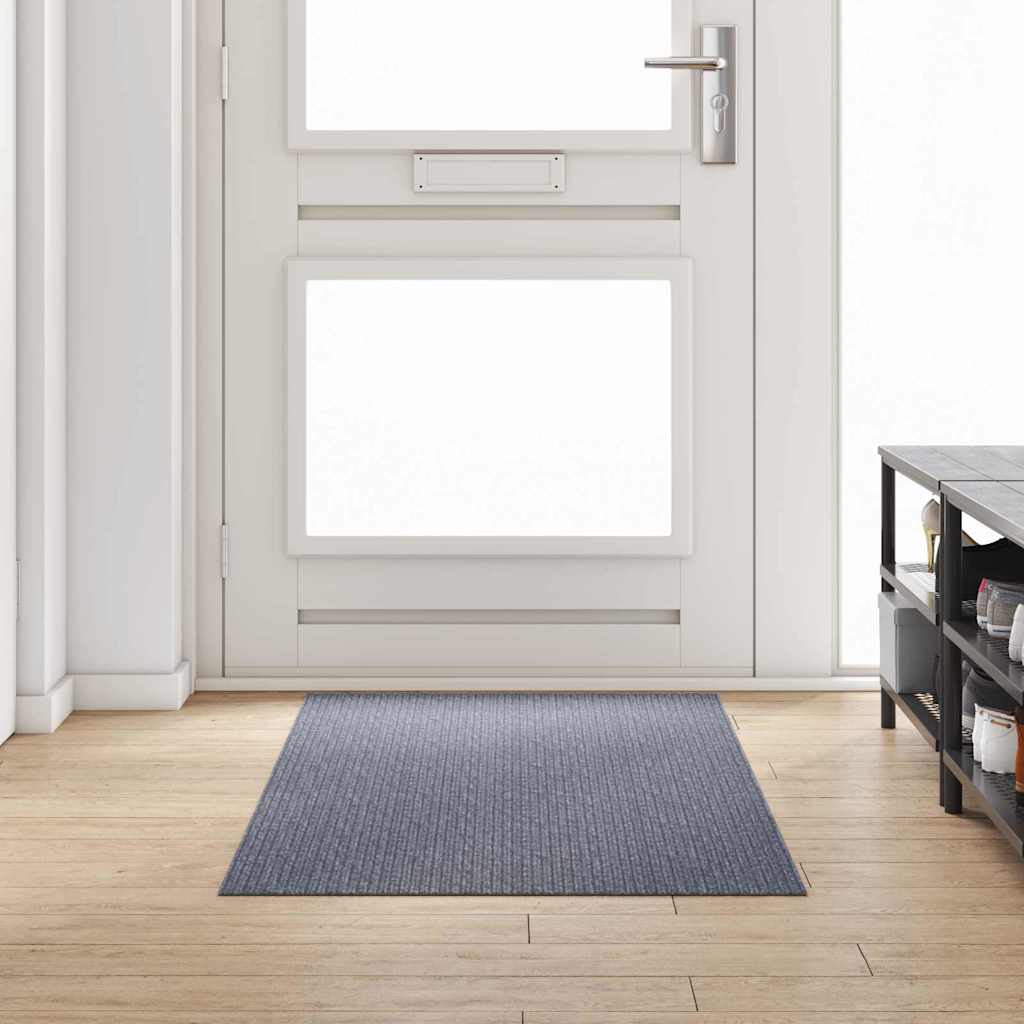 Runner de Alfombra Gris 80 x 150 cm tela