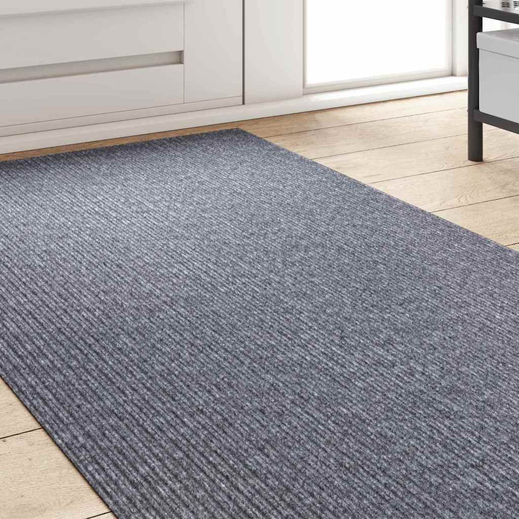 Runner de Alfombra Gris 80 x 150 cm tela