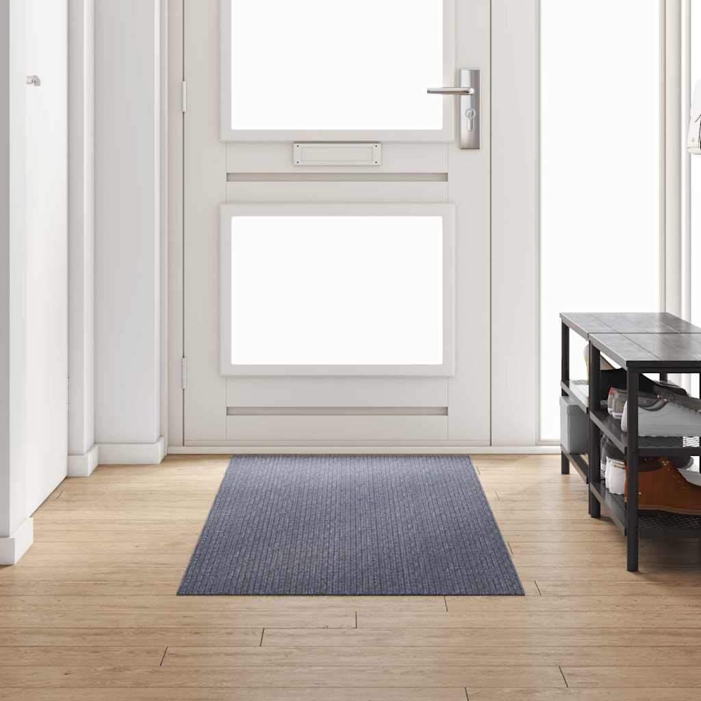 Runner de Alfombra Gris 80 x 150 cm tela
