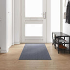 Runner de Alfombra Gris 80 x 150 cm tela
