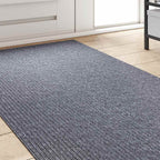 Runner de Alfombra Gris 80 x 150 cm tela