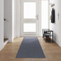 Runner de Alfombra Antracita 80 x 200 cm tela