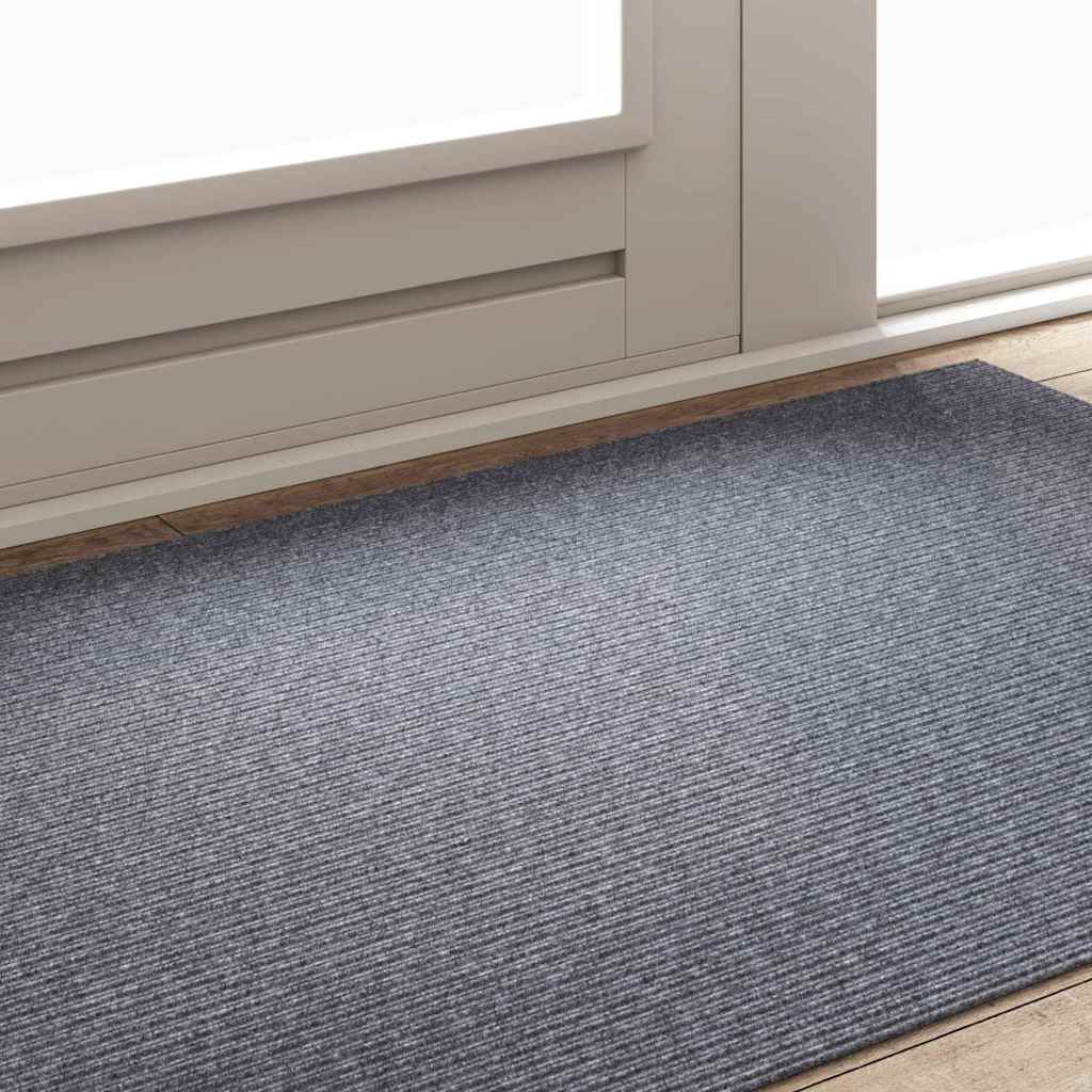 Runner de Alfombra Gris 80 x 150 cm tela