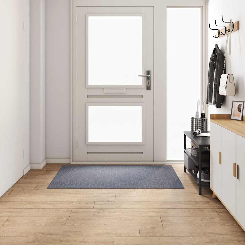 Runner de Alfombra Gris 80 x 150 cm tela