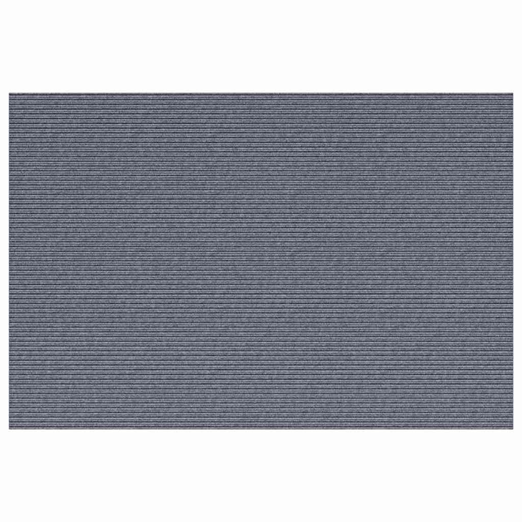 Runner de Alfombra Gris 80 x 150 cm tela