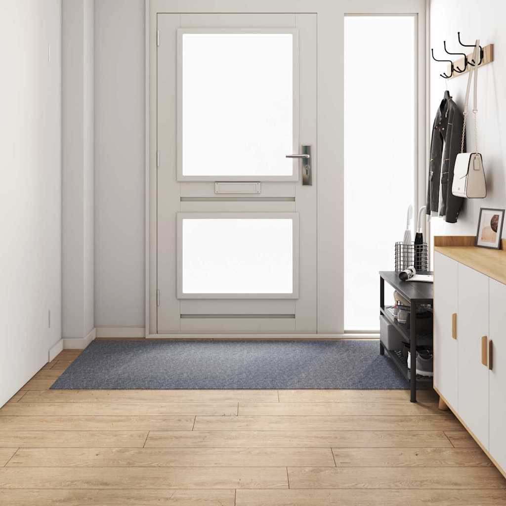 Runner de Alfombra Gris 80 x 150 cm tela