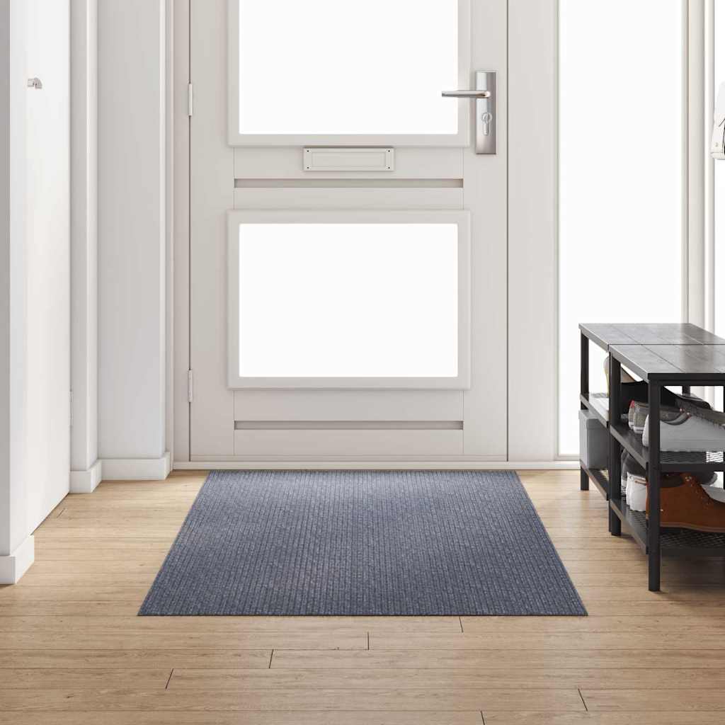 Runner de Alfombra Gris 80 x 150 cm tela