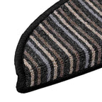 Alfombras autoadhesivas para escaleras 15 pcs Antracita