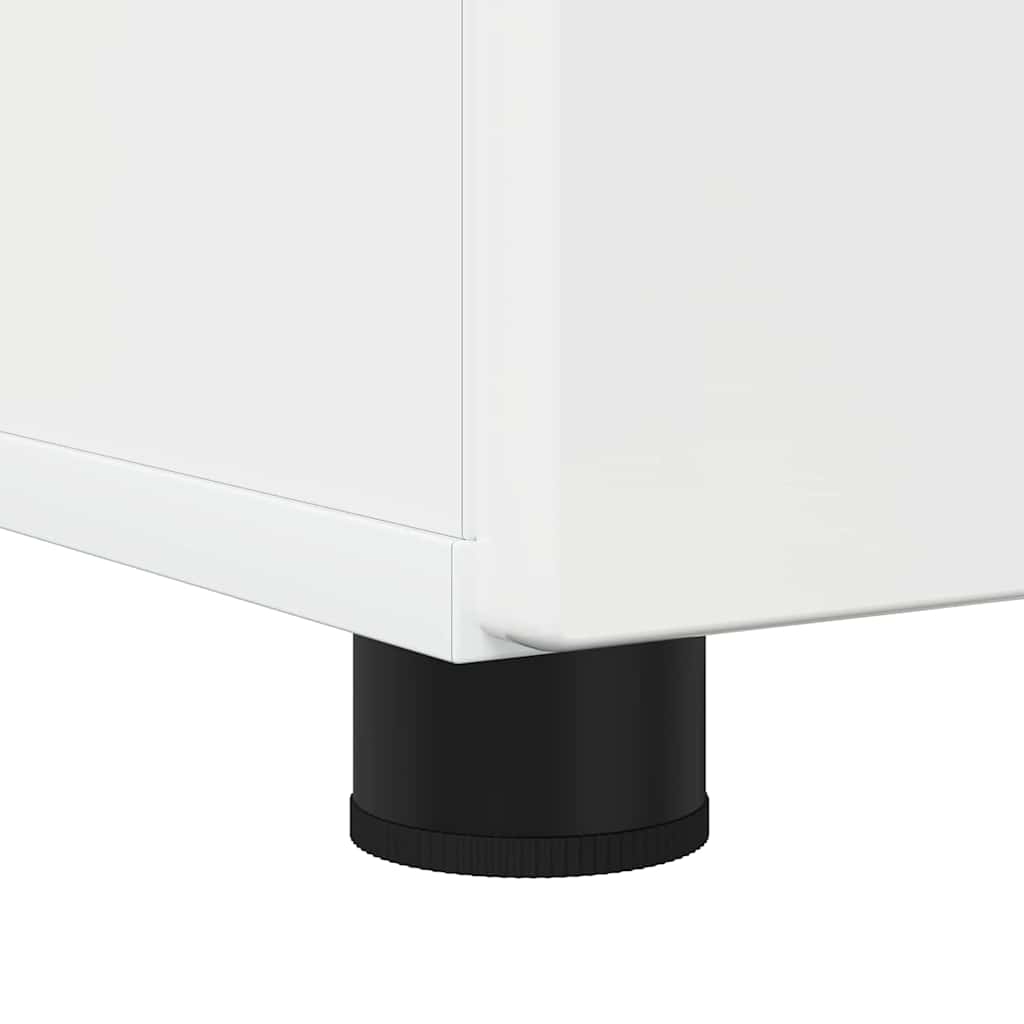 Juego de muebles de baño con cajón con puerta 3 pcs brillante