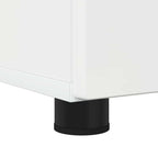 Juego de muebles de baño con cajón con puerta 3 pcs brillante