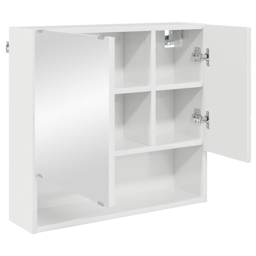 Juego de muebles de baño con cajón con puerta 3 pcs brillante