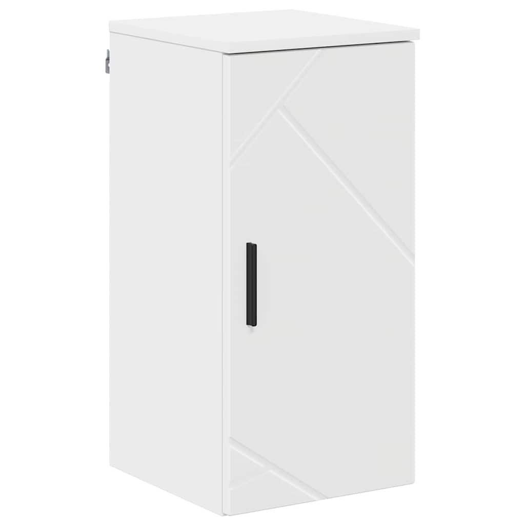 Juego de muebles de baño 5 pcs Madera contrachapada & Metal