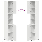 Juego de muebles de baño Montaje en la pared 5 pcs brillante