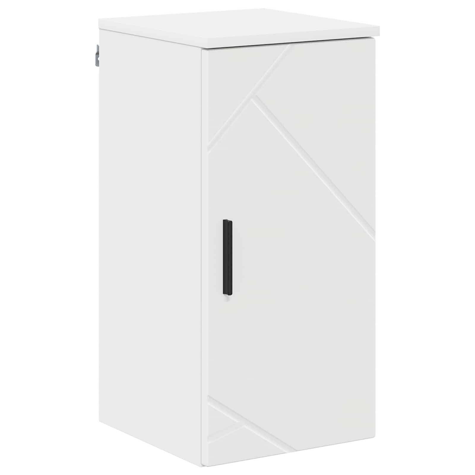 Juego de muebles de baño 5 pcs Madera contrachapada & Metal