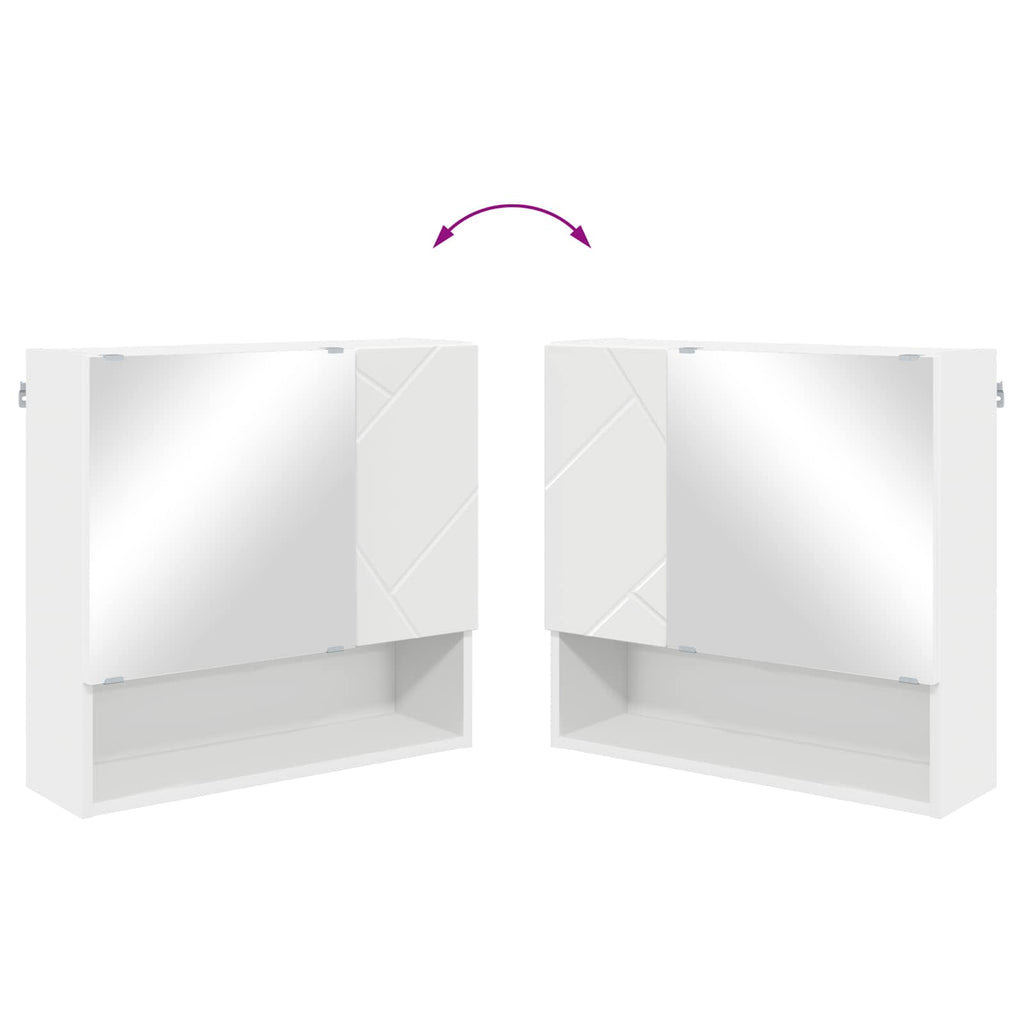 Juego de muebles de baño 5 pcs Madera contrachapada & Metal