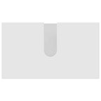 Juego de muebles de baño 5 pcs Madera contrachapada & Metal