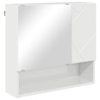 Juego de muebles de baño con cajón con puerta 5 pcs brillante
