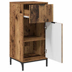 Juego de muebles de baño con cajón 2 pcs Madera Vieja
