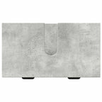 Juego de muebles de baño Gris Concreto Madera Compuesta, Metal