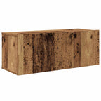 Conjunto de mueble de TV 3 pcs Madera envejecida