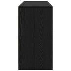 Aparador 3 pcs Roble Negro 70 x 41 x 75 cm Madera de ingeniería