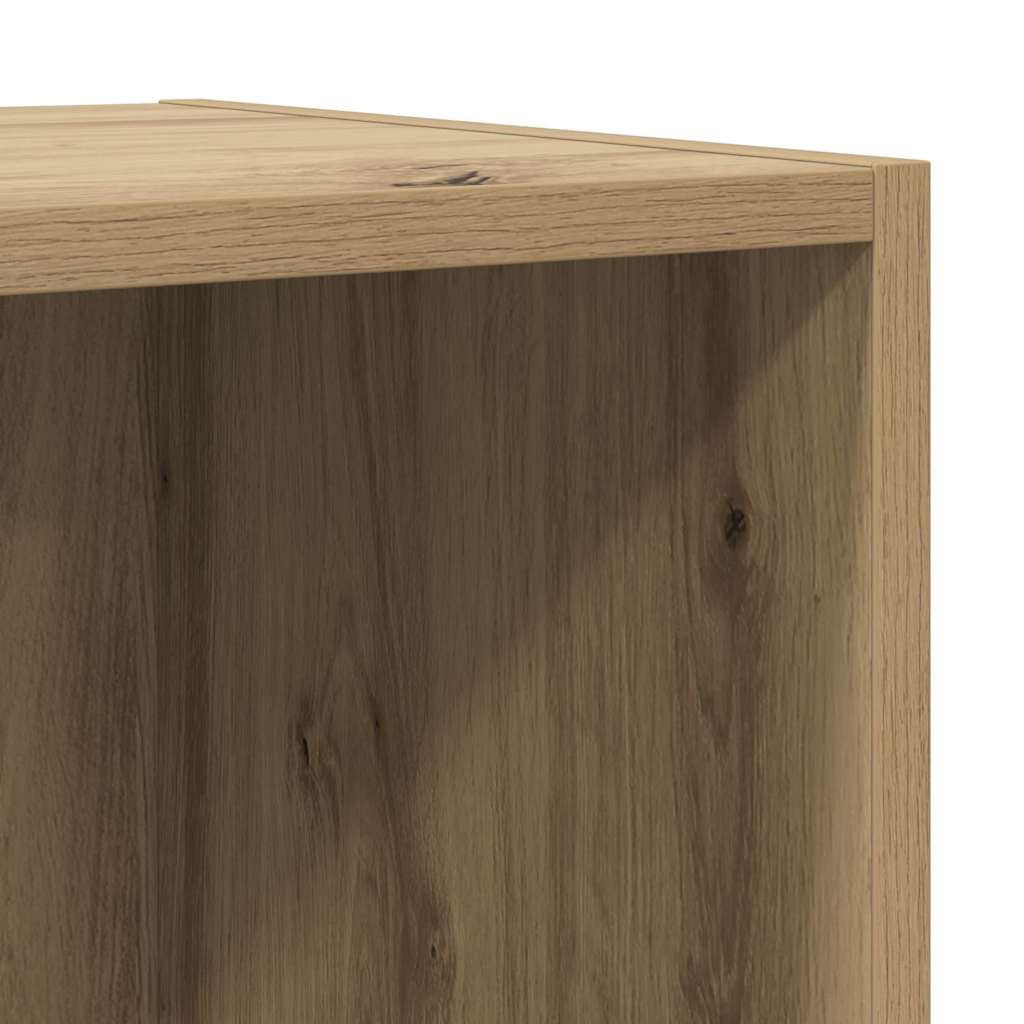 Conjunto de mueble de TV 6 pcs Roble artesanal