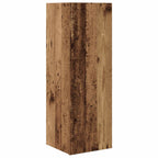 Conjunto de mueble de TV 10 pcs Madera envejecida