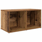 Juego de muebles de TV 8 pcs Madera Vieja Madera contrachapada