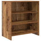 Aparador 2 pcs Madera vieja 70 x 41 x 75 cm