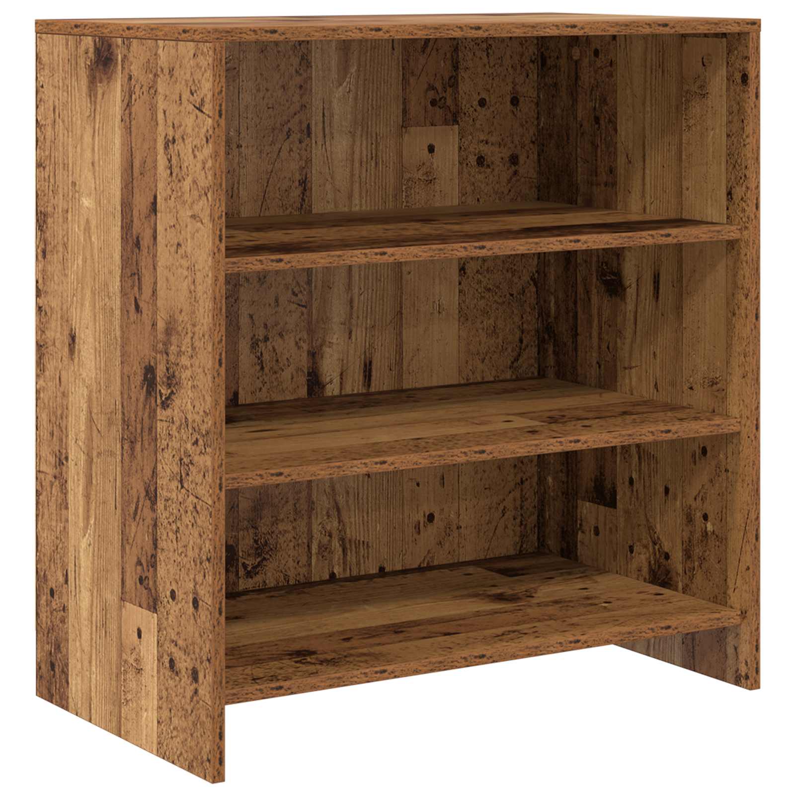 Aparador 2 pcs Madera vieja 70 x 41 x 75 cm