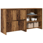Aparador 2 pcs Madera vieja 70 x 41 x 75 cm