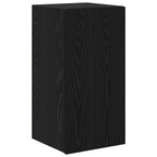 Conjunto de mueble de TV 8 pcs Roble negro Madera contrachapada