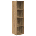Conjunto de mueble de TV 3 pcs Roble artesanal
