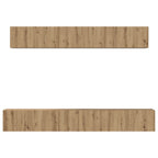 Conjunto de mueble de TV 5 pcs Roble artesanal