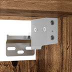Unidades de TV 4 pcs Madera Vieja Madera contrachapada