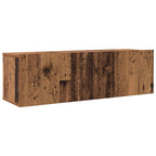 Unidades de TV 4 pcs Madera Vieja Madera contrachapada