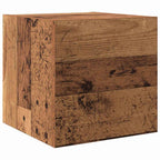Unidades de TV 4 pcs Madera Vieja Madera contrachapada