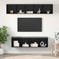 Conjunto de mueble de TV 2 pcs Madera Vieja 37 x 37 x 107 cm