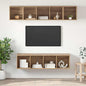Conjunto de mueble de TV 2 pcs Madera Vieja 37 x 37 x 107 cm