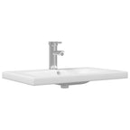 Juego de muebles de baño con cajón 3 pcs Madera envejecida