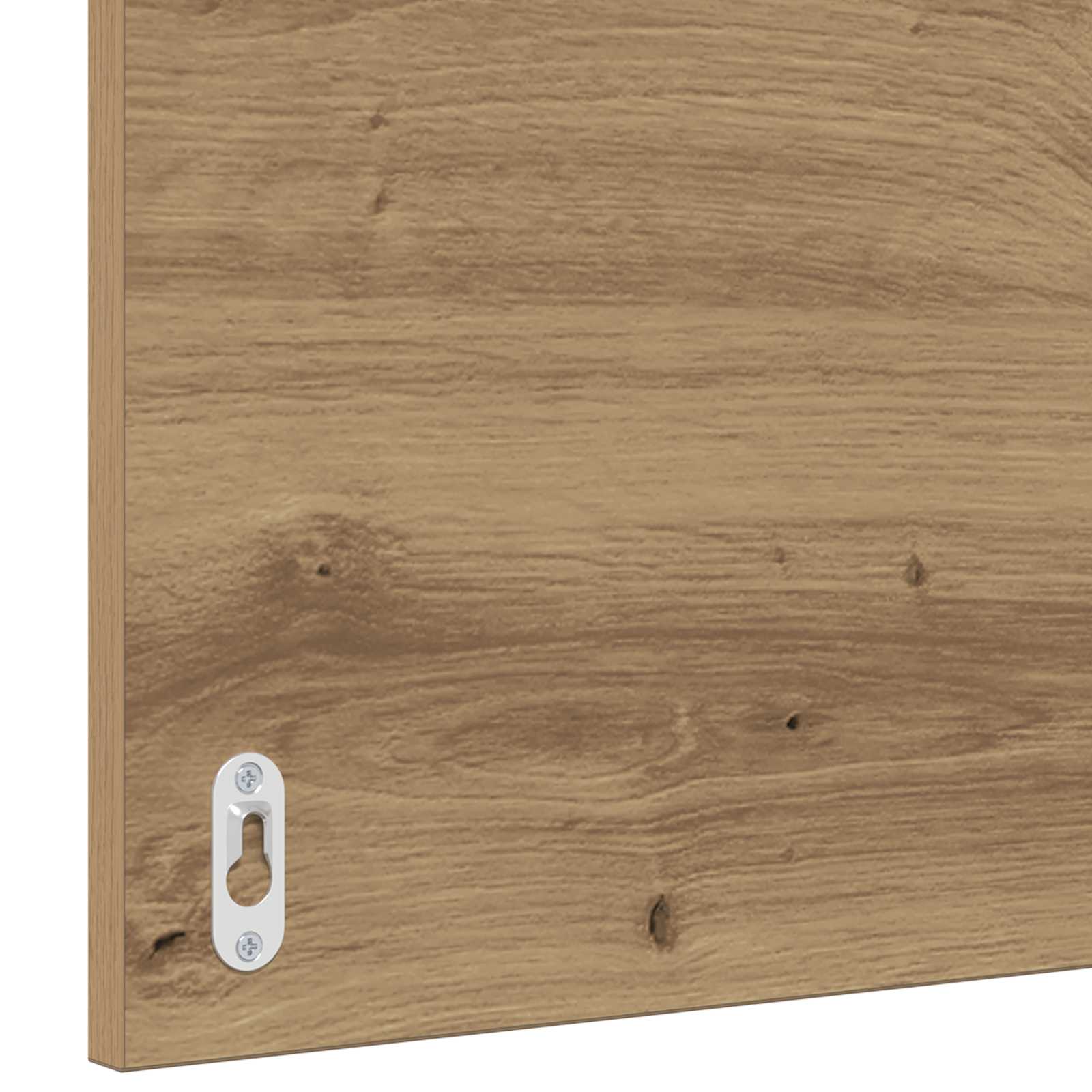 Juego de muebles de baño con cajón 2 pcs Roble artesanal